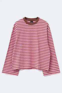 Stripe long sleeve tee