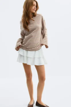 Stripe long sleeve tee