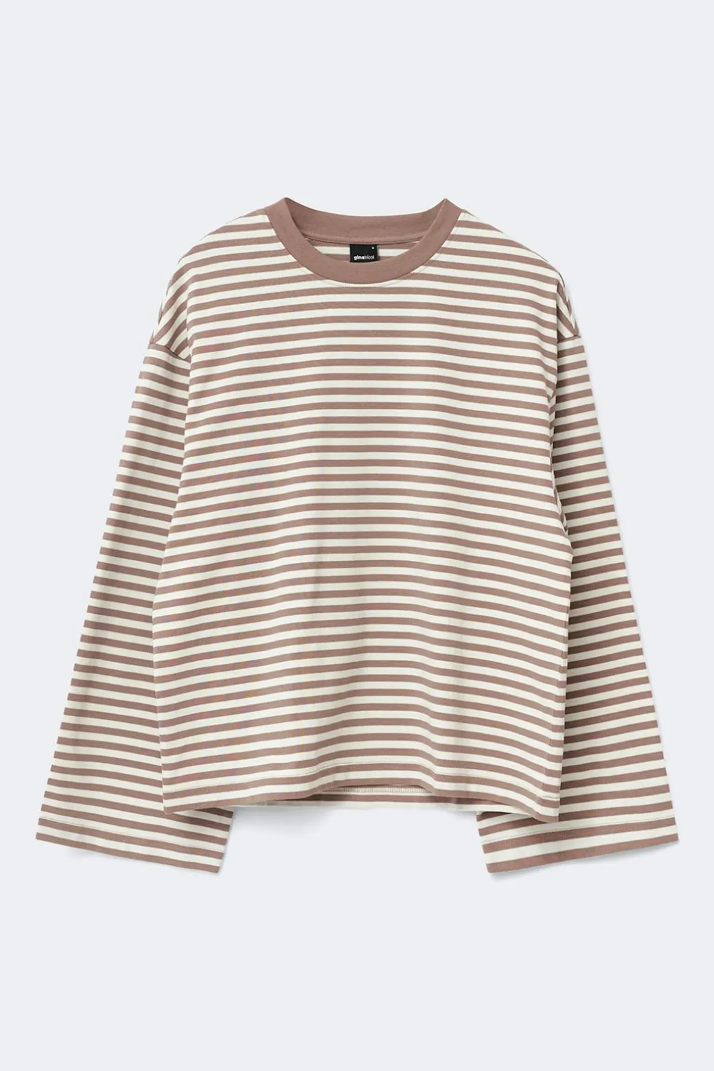Stripe long sleeve tee