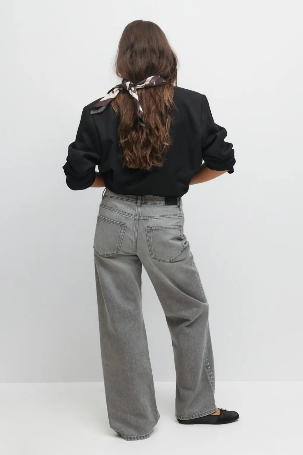 Studded jeans
