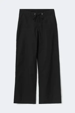 Tall linen blend trousers