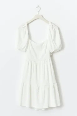 Tie back mini dress