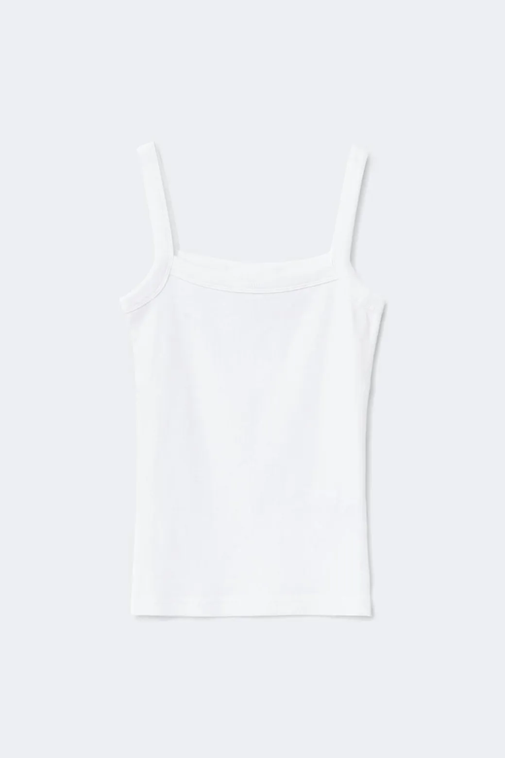 Tight fit rib singlet