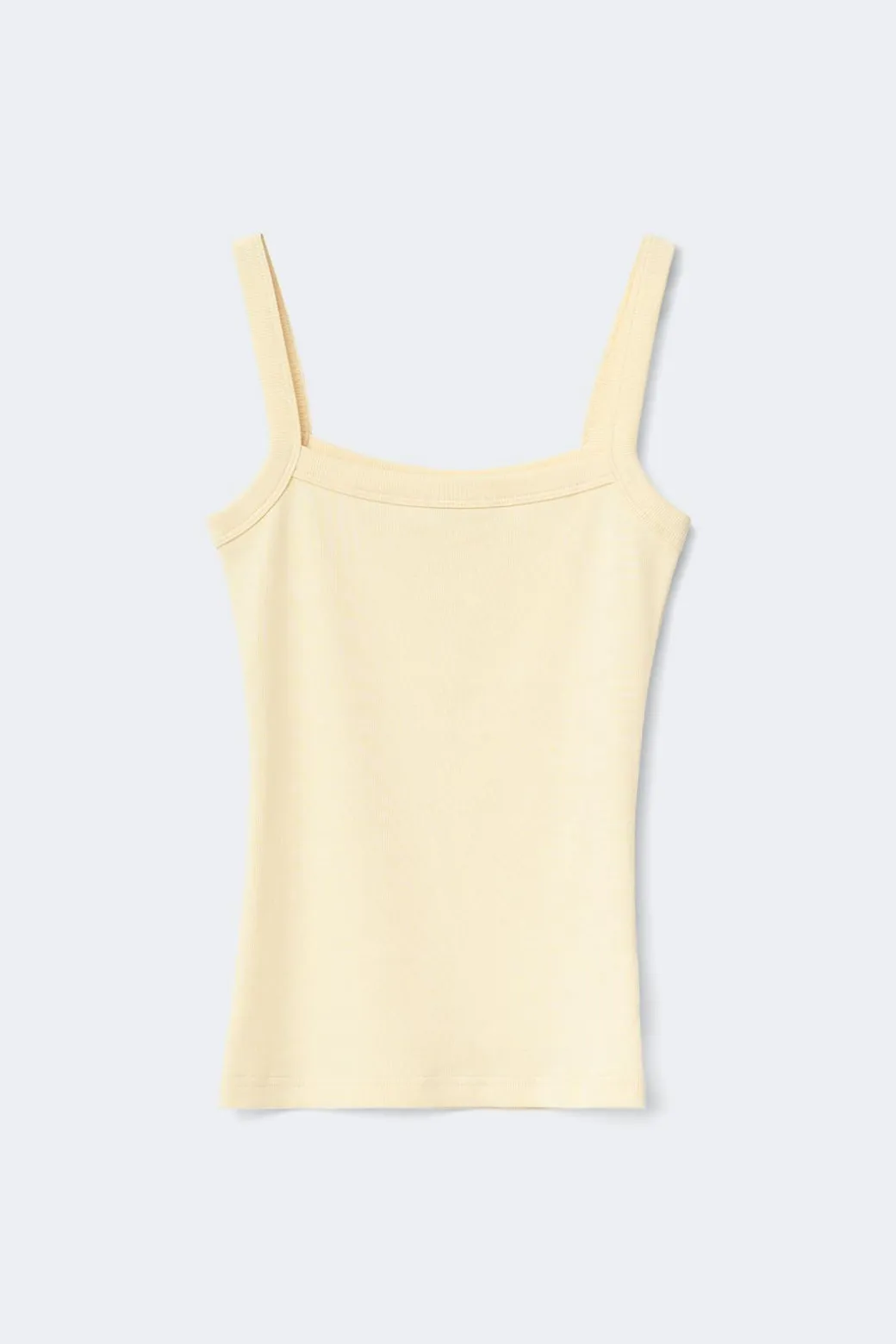 Tight fit rib singlet