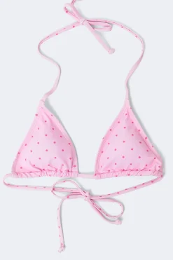 14+ tulum triangle bikini top
