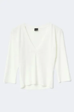 V-neck top