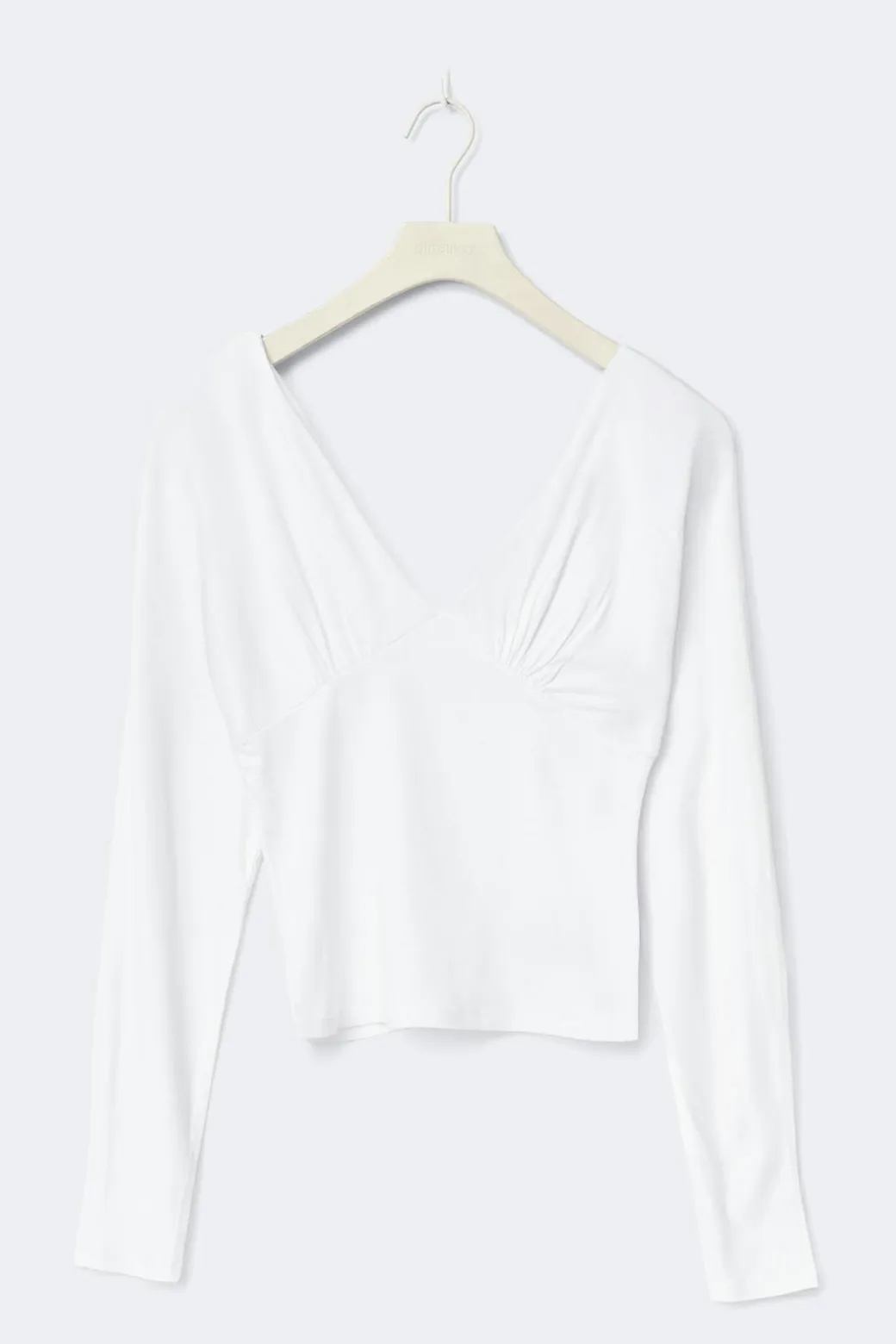 V-neck top