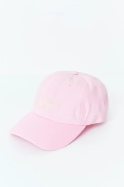 Washed cotton cap