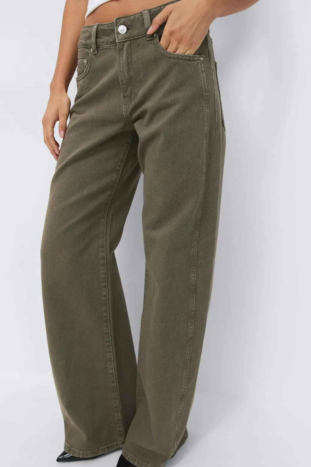 Wide flare jeans