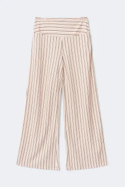 Wide leg trousers