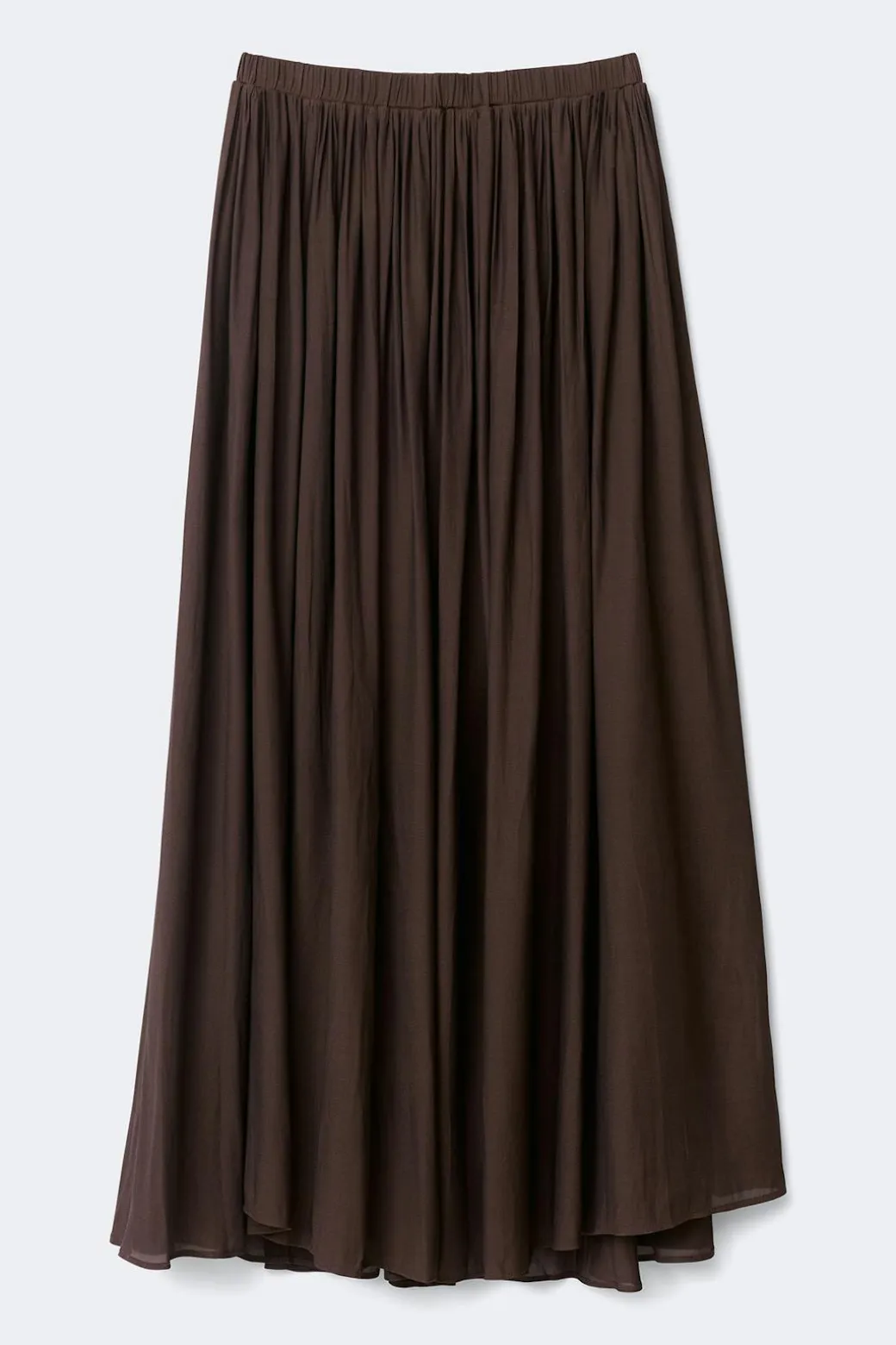 Wide maxi skirt