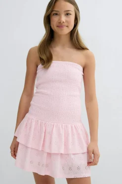 Y broderie anglais dress
