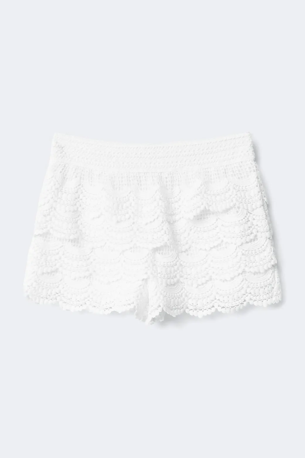 Y crochet shorts