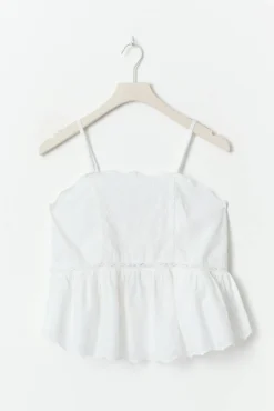 Y embroidery singlet
