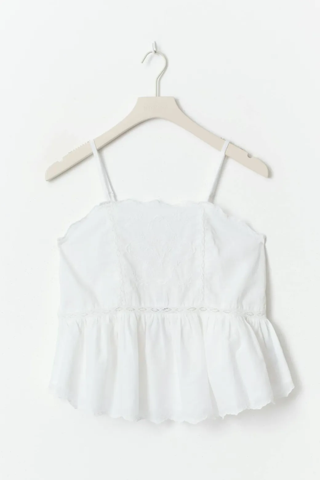 Y embroidery singlet