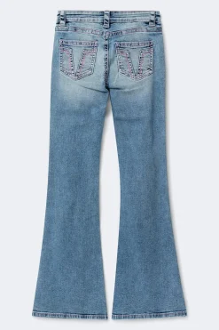 Y for real mid waist jeans