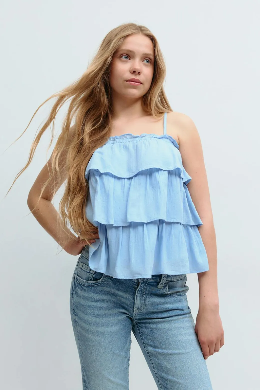 Y frill top