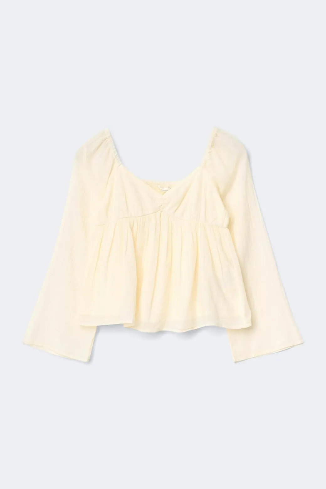 Y heart shape blouse