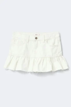 Y jeanova frill denim skirt