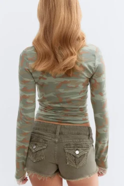 Y lace top