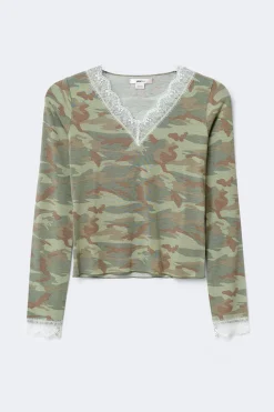 Y lace top