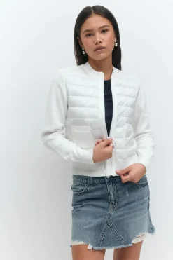 Y lightweight rib jacket
