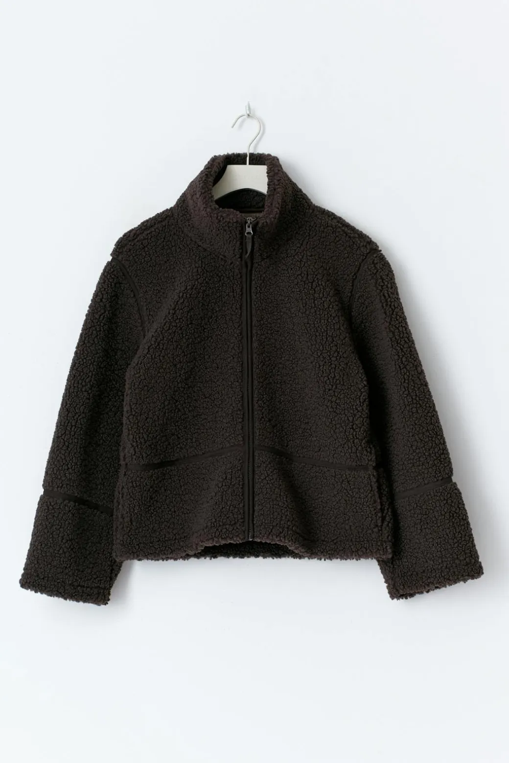 Y pile zip jacket
