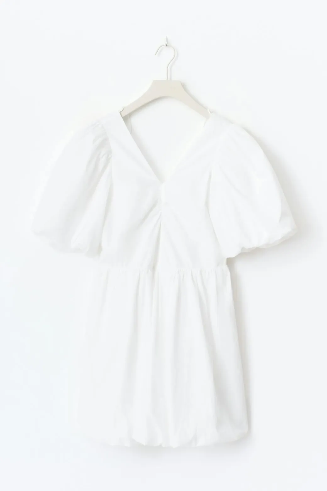 Y puff sleeve dress
