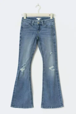 Y sparkle low flare jeans