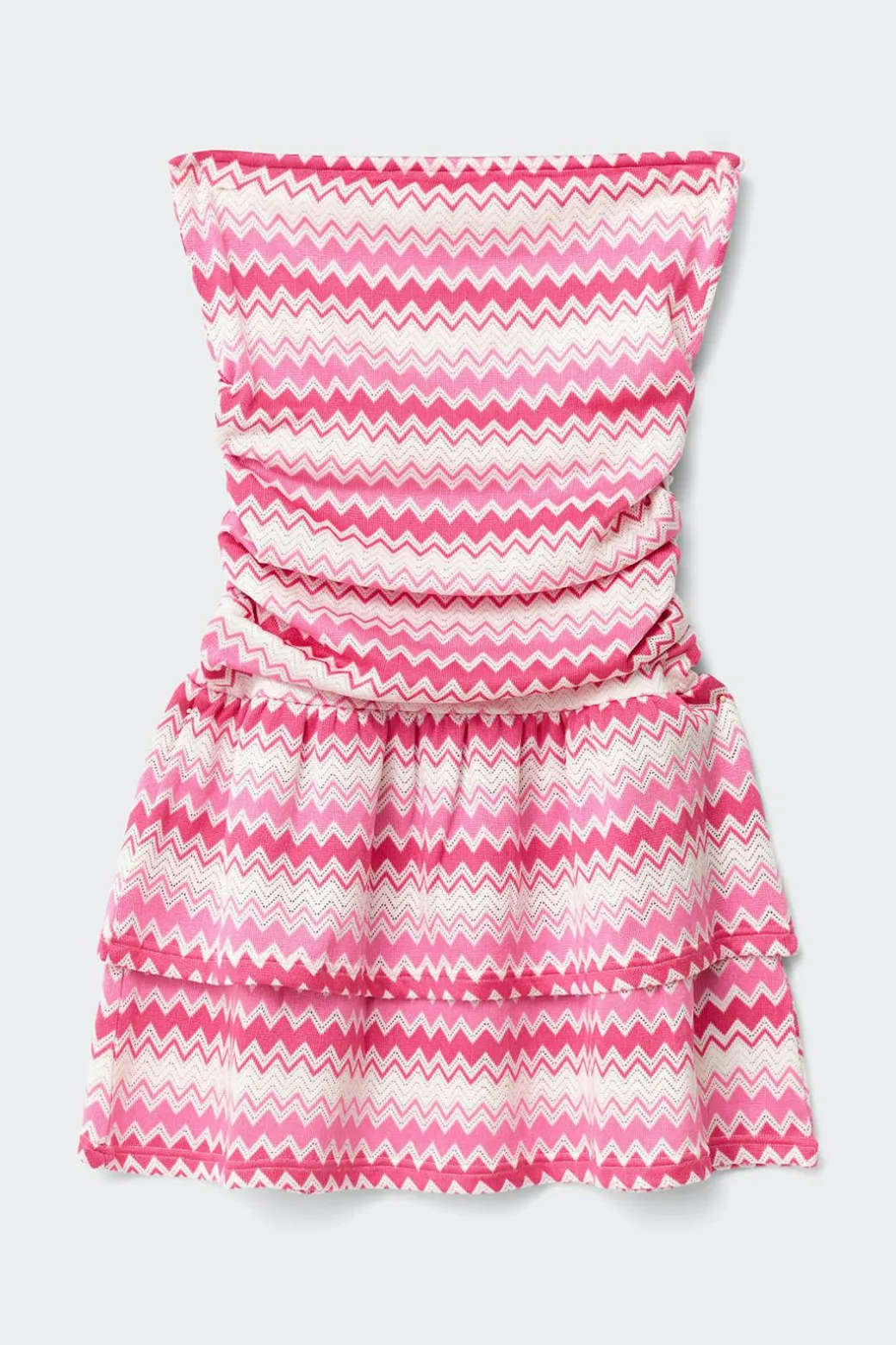 Y stripe bandeau dress