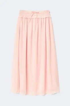 Y tassel chiffon skirt